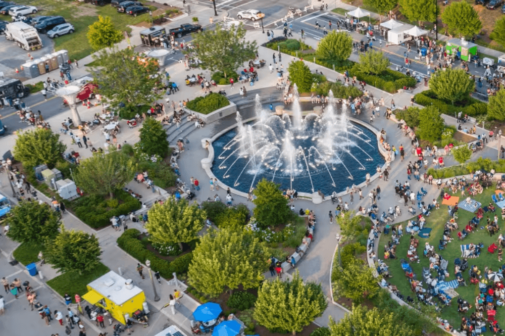 Food Truck Firday at The Fountain in Downtown Rock Hill