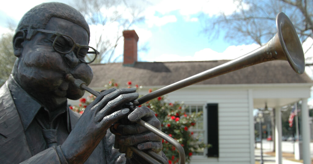 Dizzy Gillespie Statue & Memorial