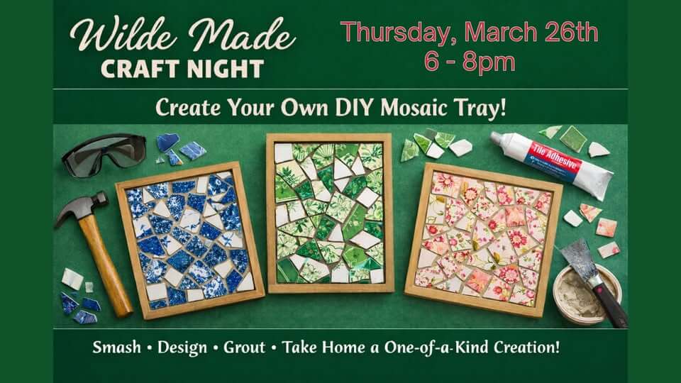 Gathered & Grouted: DIY Mosaic Trays