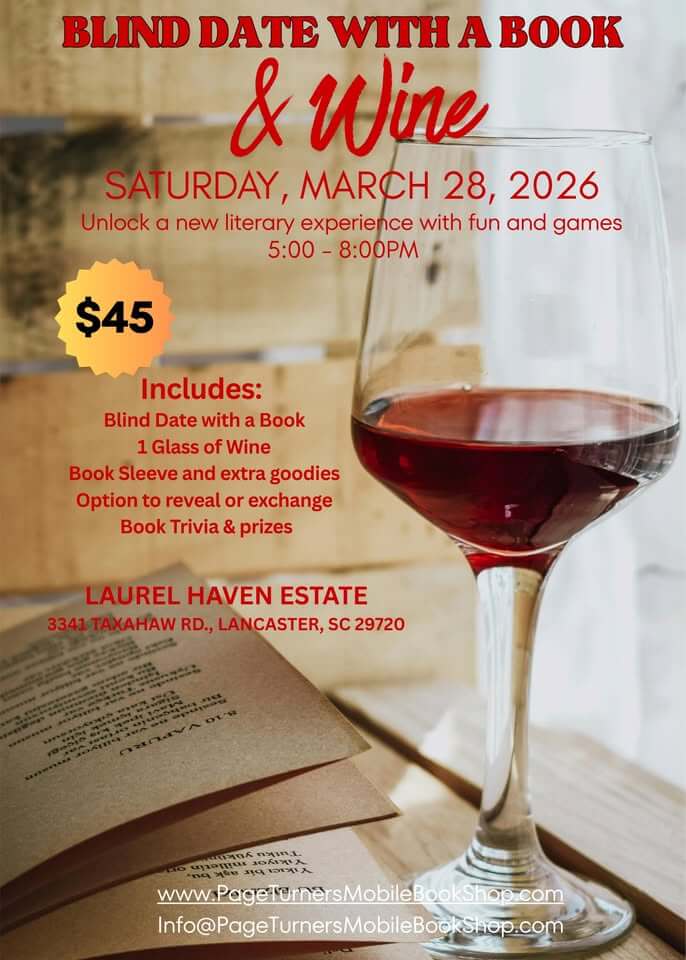 Blind Date with a Book and Wine