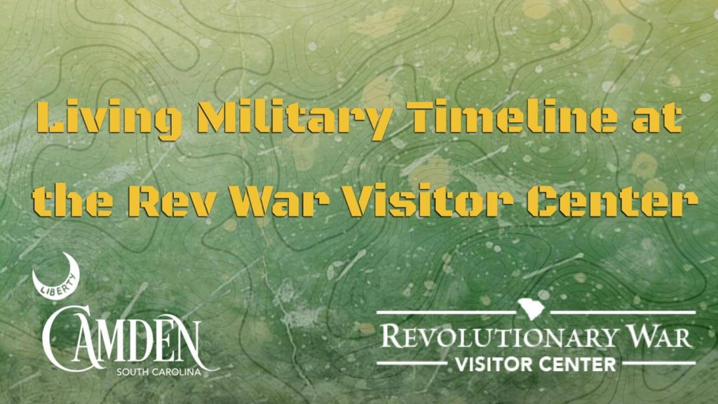 Living Military Timeline at the Rev War Visitor Center