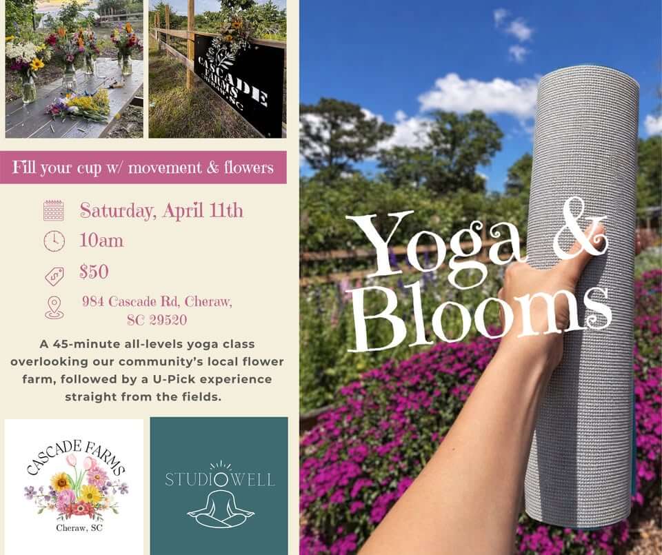 Yoga & Blooms