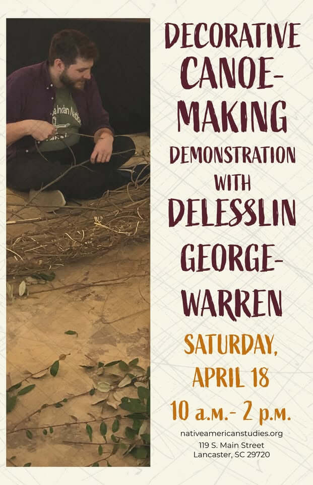 Decorative Canoe Weaving Demonstration