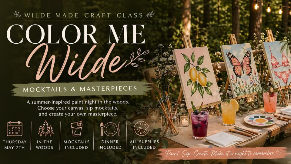 Color Me Wilde: Mocktails & Masterpieces