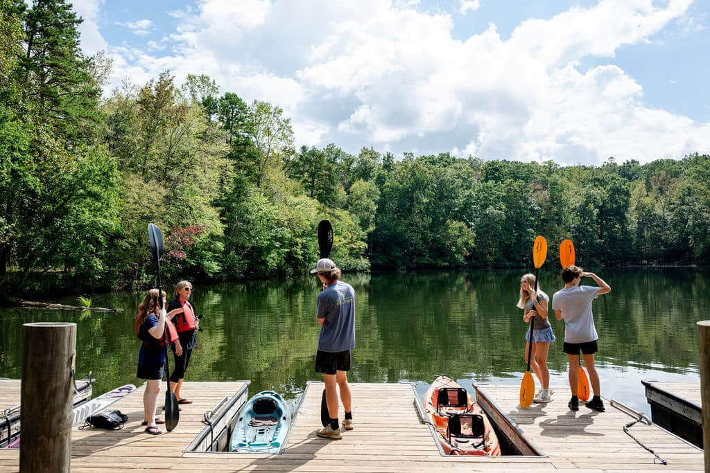Kayaking Clinic at Anne Springs Close Greenway