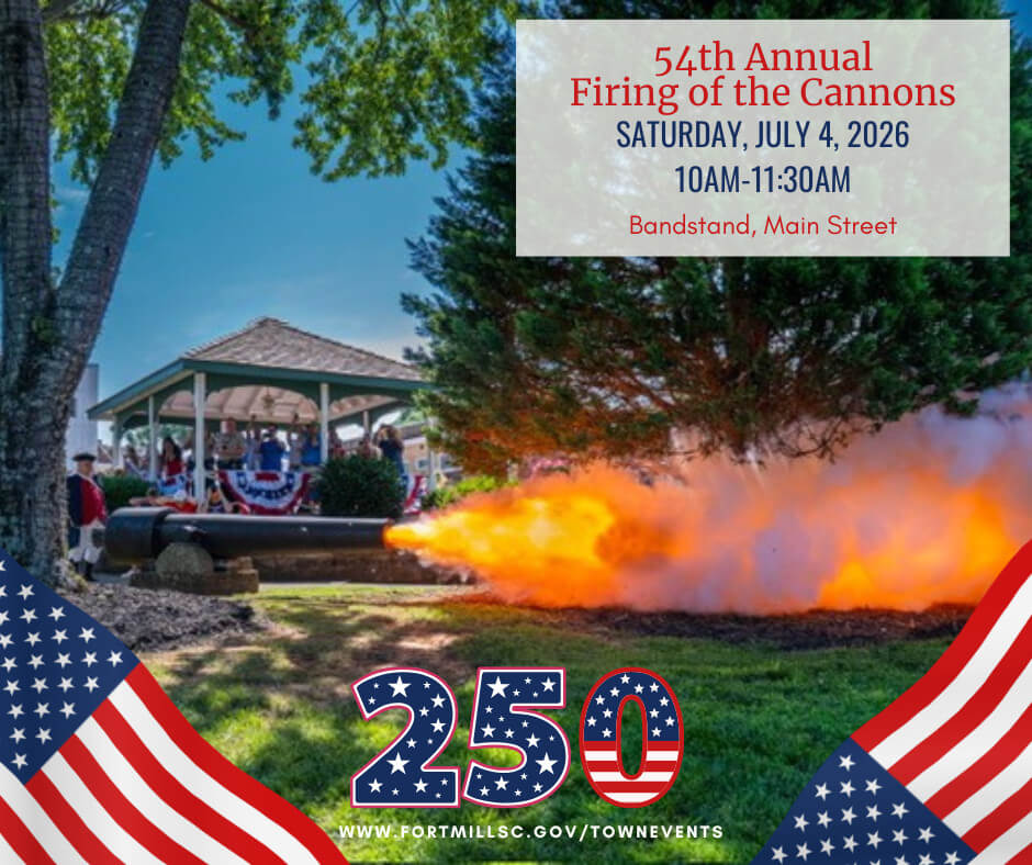 54th Annual Firing of the Cannons in Downtown Fort Mill