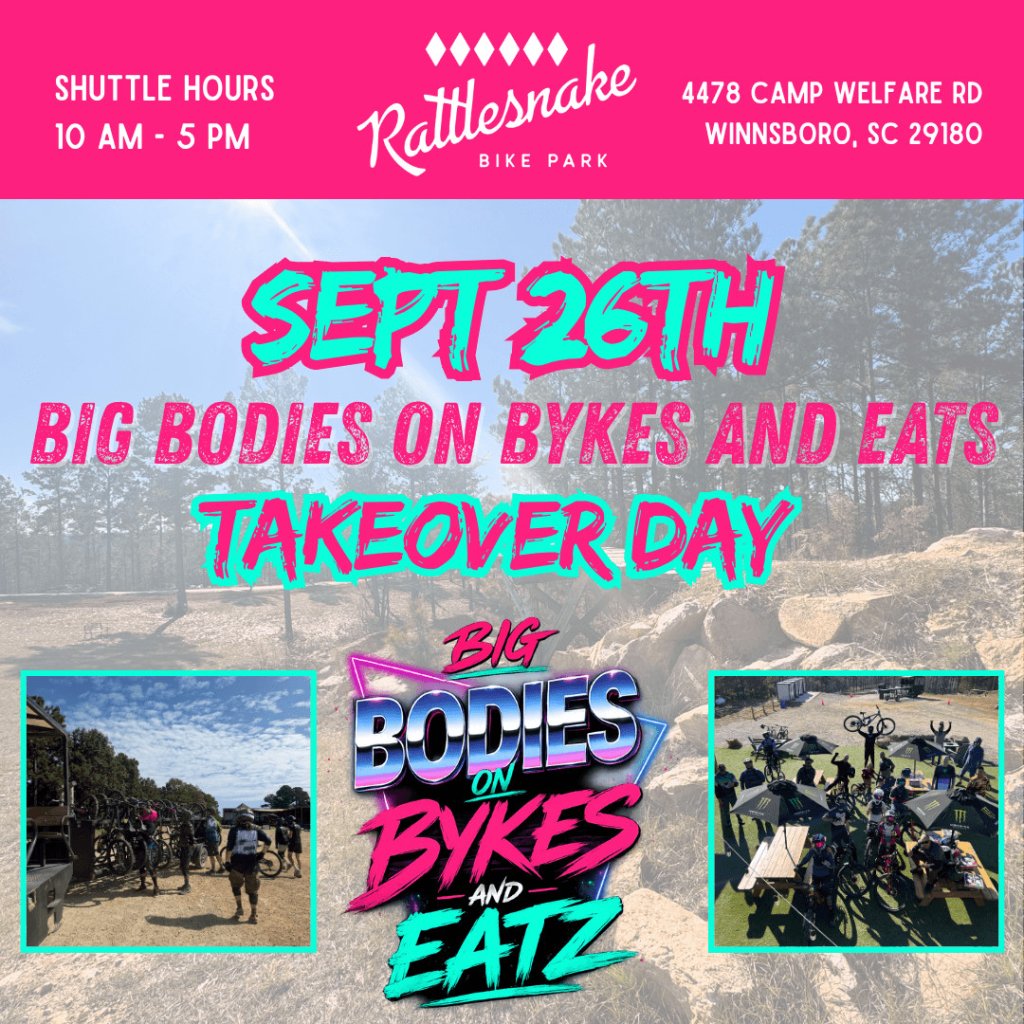Big Bodies on Bikes Takeover Day
