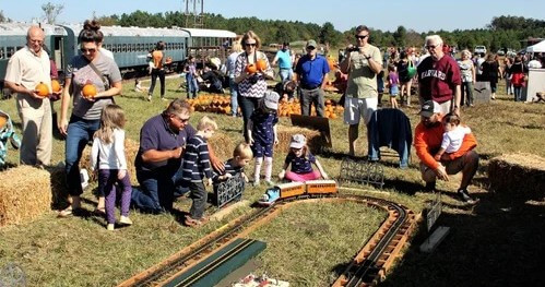Pumpkin Patch Express at South Carolina Railroad Museum