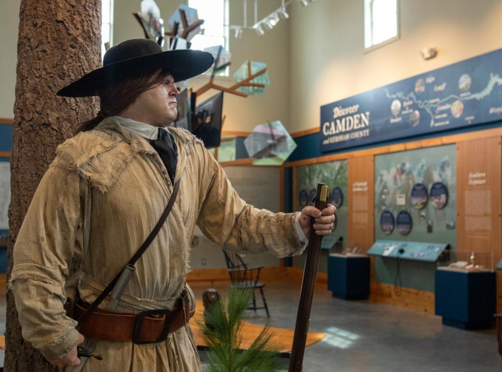 The Revolutionary War Visitor Center in Camden