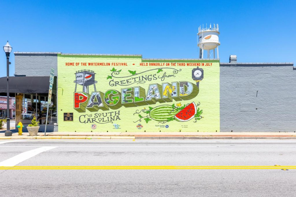Exploring the Olde English District on a Budget: 7 Must-Do Activities Pageland mural