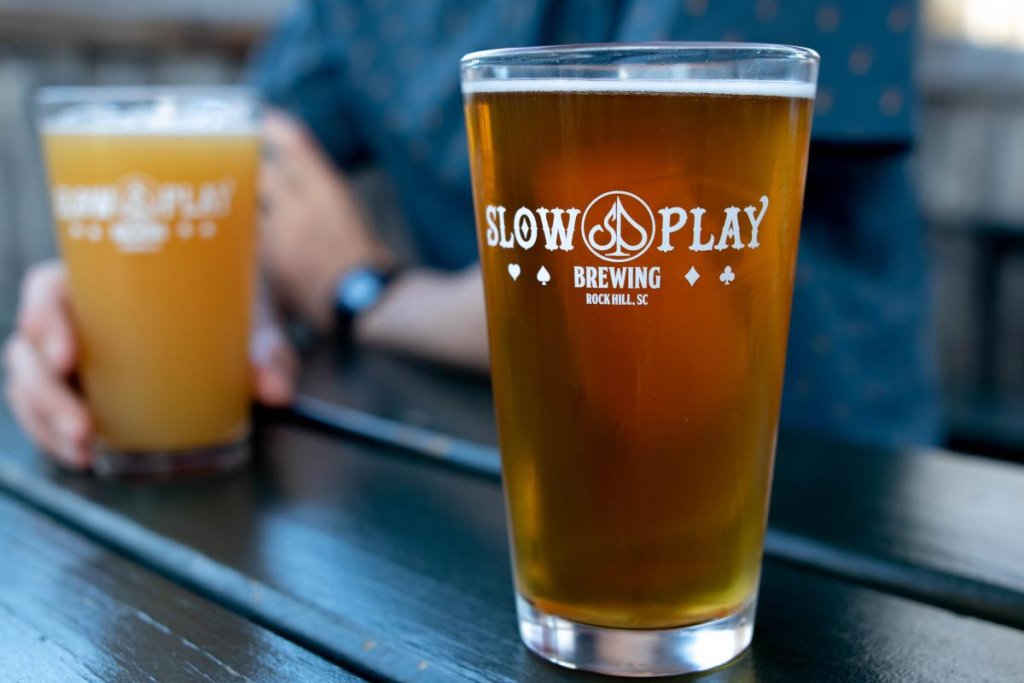 Beer at slow play brewing