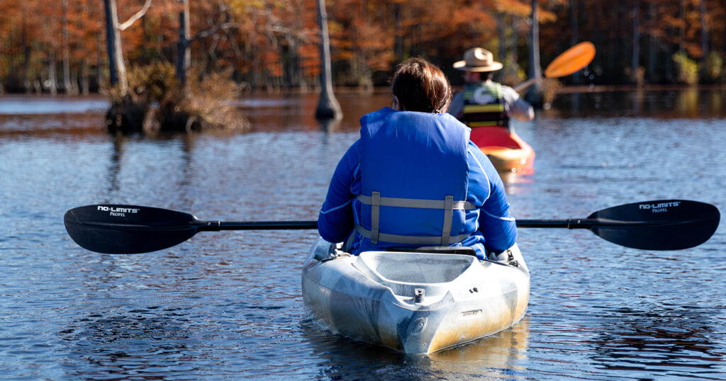Spend some time on the water in Goodale State Park in Camden.